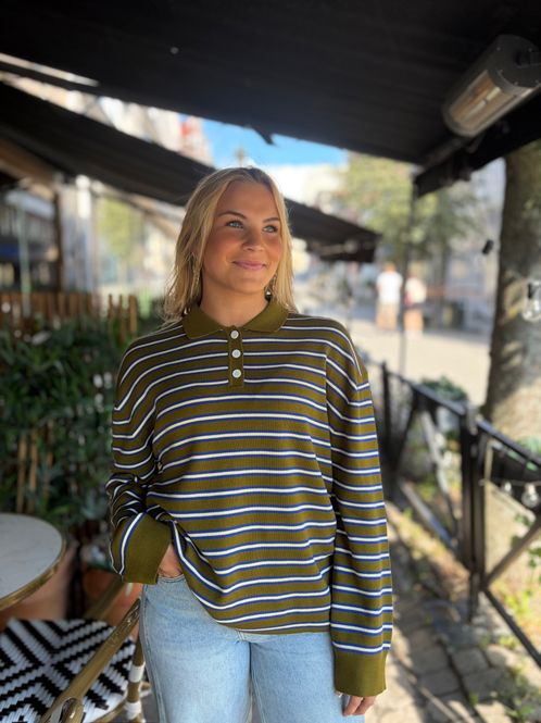 Hovedbilde Adanne Polo Olive/Blue