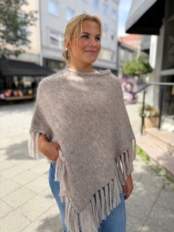 Caroline Poncho Sand