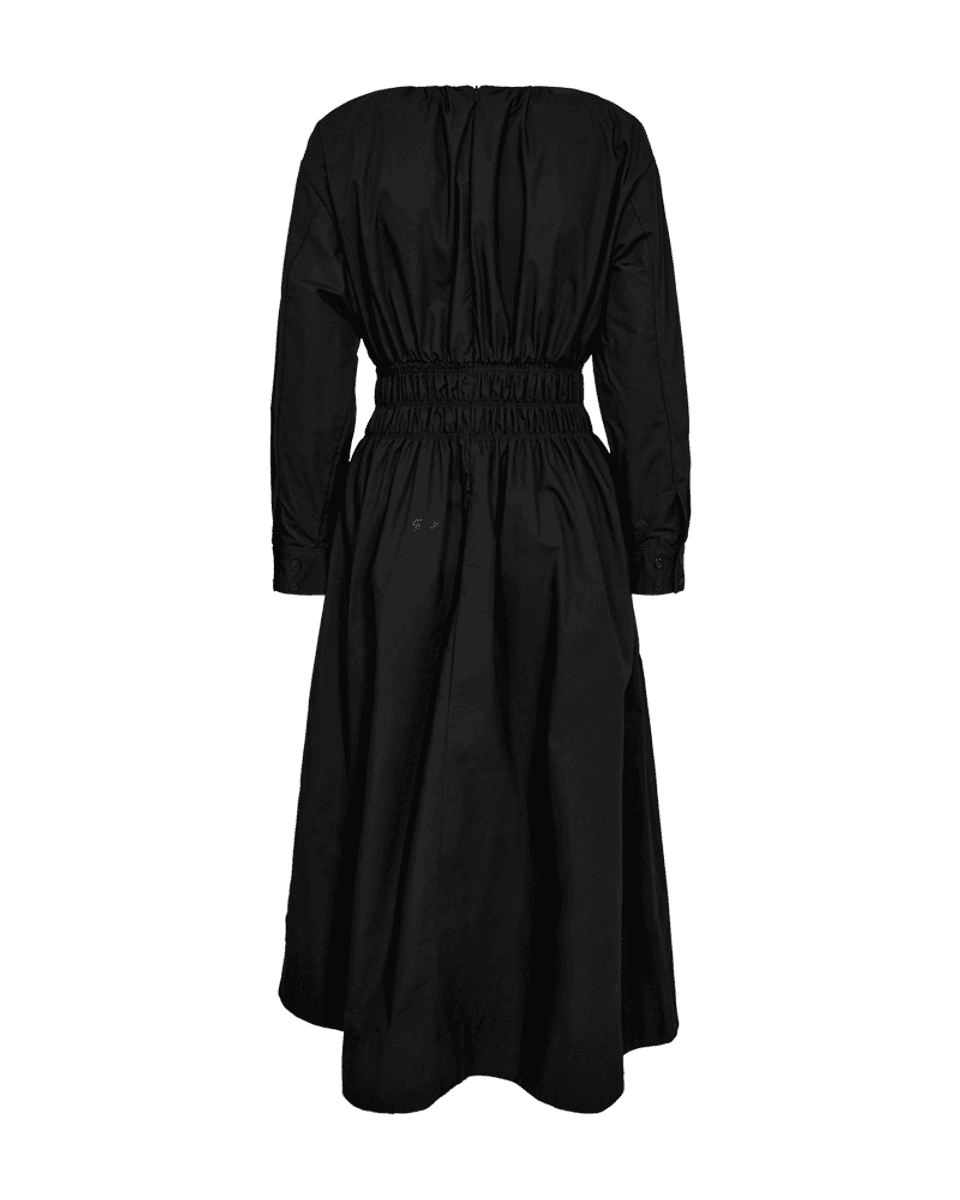 Crips Dress Smock Black