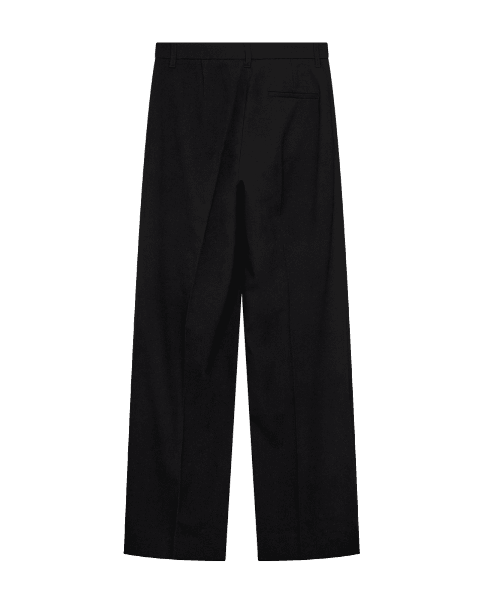 Tailor Pants Middle Waist Black