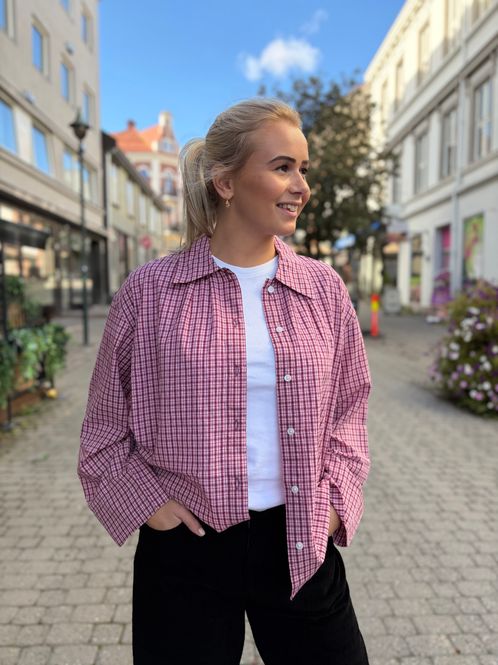 Hovedbilde Tinsi Check Shirt - Pink/Wine