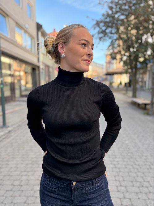 Hovedbilde Annabelle Rib Polo Black