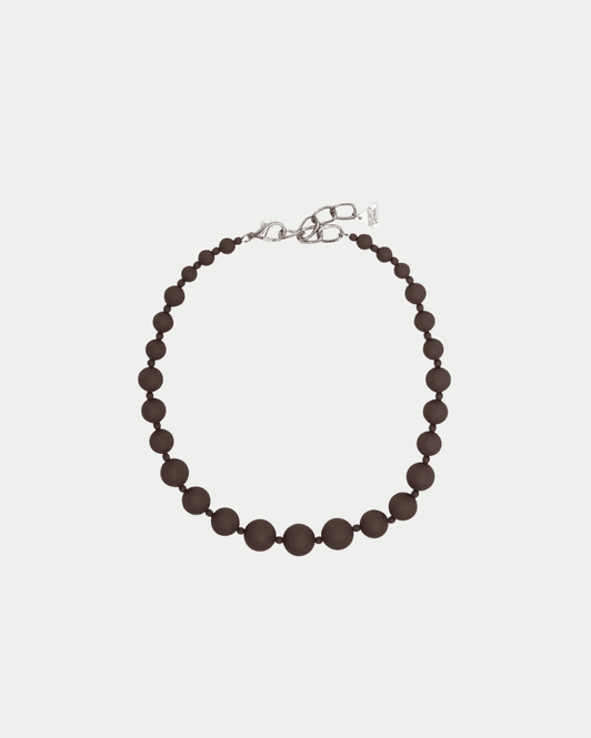 Hovedbilde Big Bead Smykke Brown