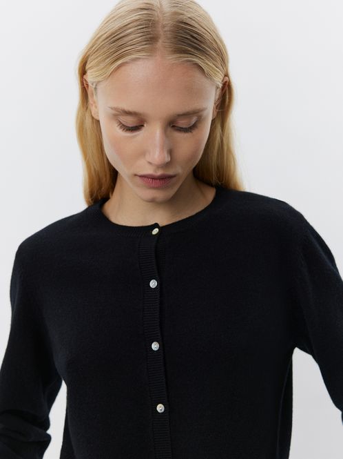 Hovedbilde Cissesw Cardigan Black