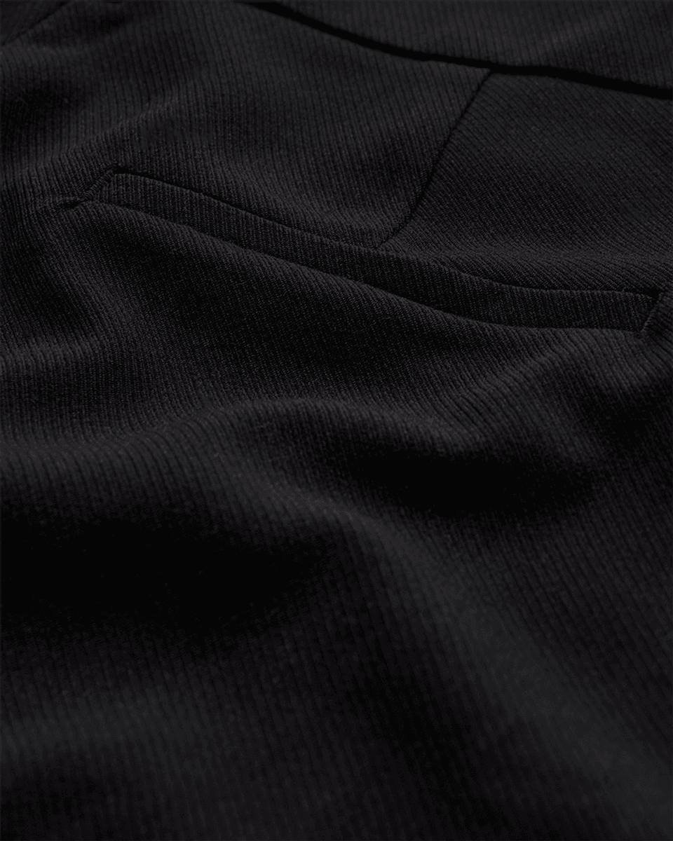 Tailor Pants Middle Waist Black