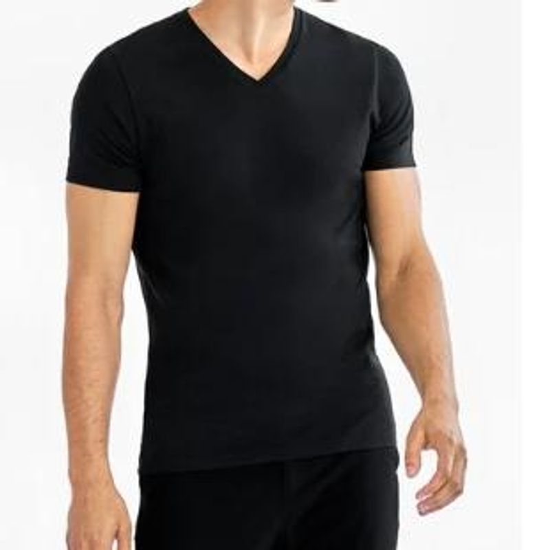V-Neck 2-Pack Black