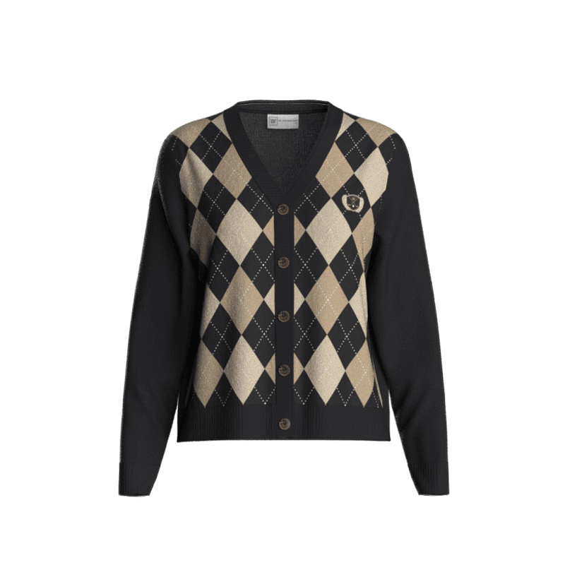 Fairway Cardigan Black
