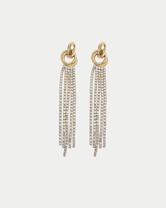 Strass Knot Gold